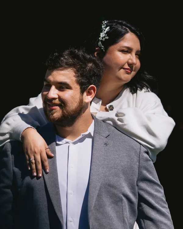 Stefania y Vicente
